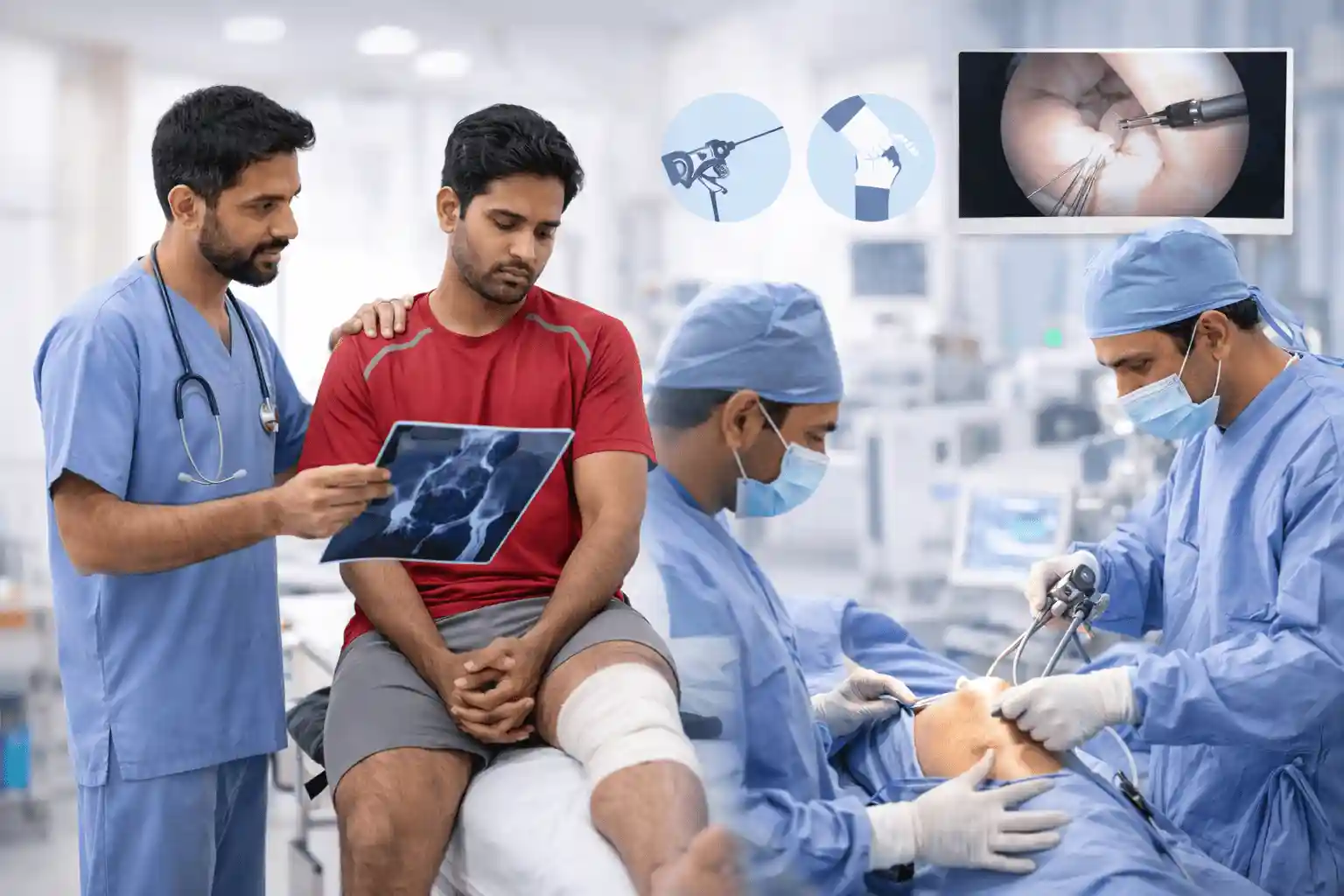 Arthroscopy and sports injury treatment